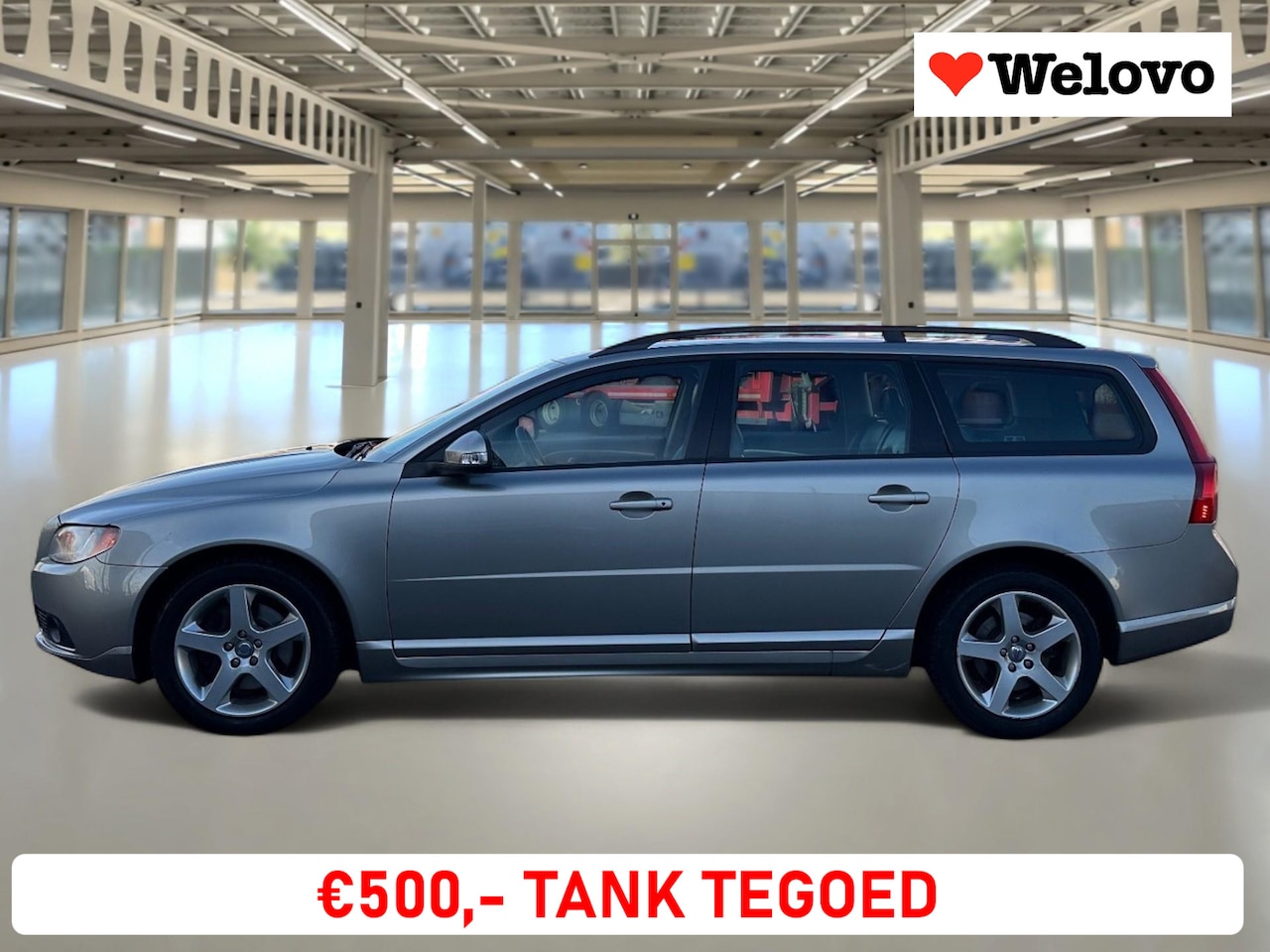 Volvo V70 - 2.5T Momentum Leder, trekhaak, Rijklaar+Garantie... - AutoWereld.nl