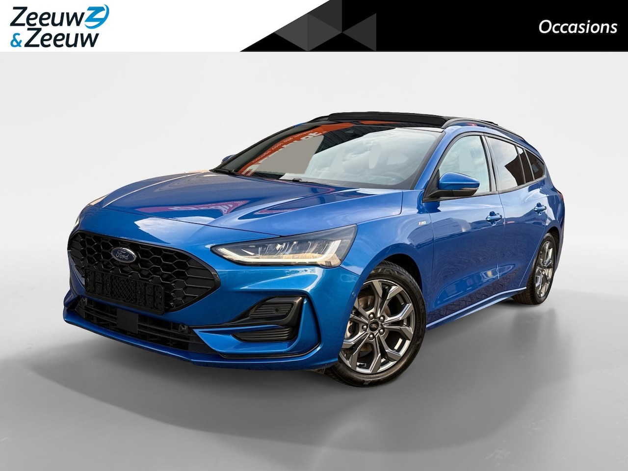 Ford Focus Wagon - 1.0 EcoBoost Hybrid ST Line X | Winter Pack | Driver Assistance Pack | Panormadak | Apple - AutoWereld.nl