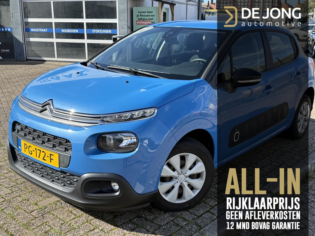 Citroën C3 - 1.2 PureTech Feel 105g ALL-INRIJKLAARPRIJS/Navi/Parkeersensoren/Climate Controle - AutoWereld.nl