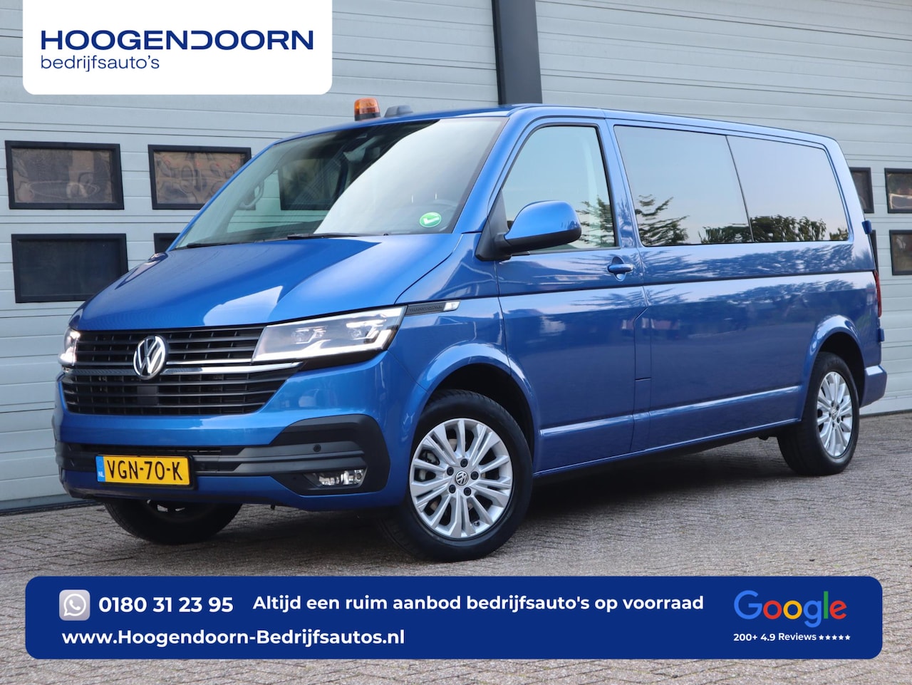 Volkswagen Transporter - 2.0 TDI 150 pk DSG Automaat - DC Leder - Omvormer 220v - AutoWereld.nl