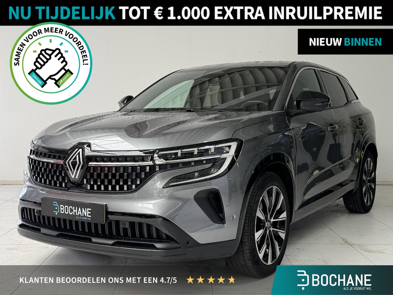 Renault Austral - 1.2 mild hybrid advanced 130 Techno | 360º Camera | Navigatie | Climate Control | Apple Ca - AutoWereld.nl