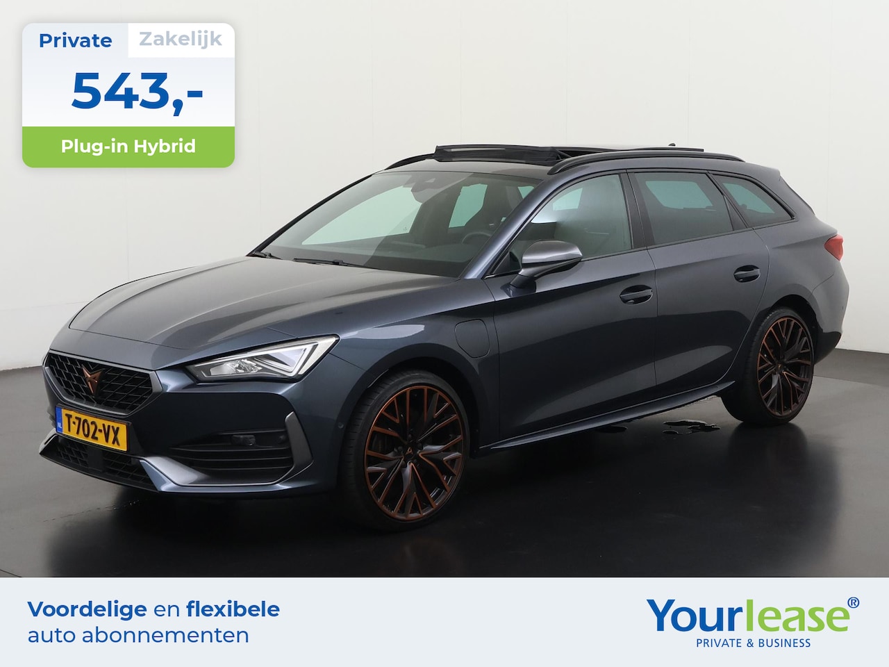 CUPRA Leon Sportstourer - 1.4 e-Hybrid VZ Copper Edition | All-in 543,- Private Lease | Direct uit voorraad - AutoWereld.nl