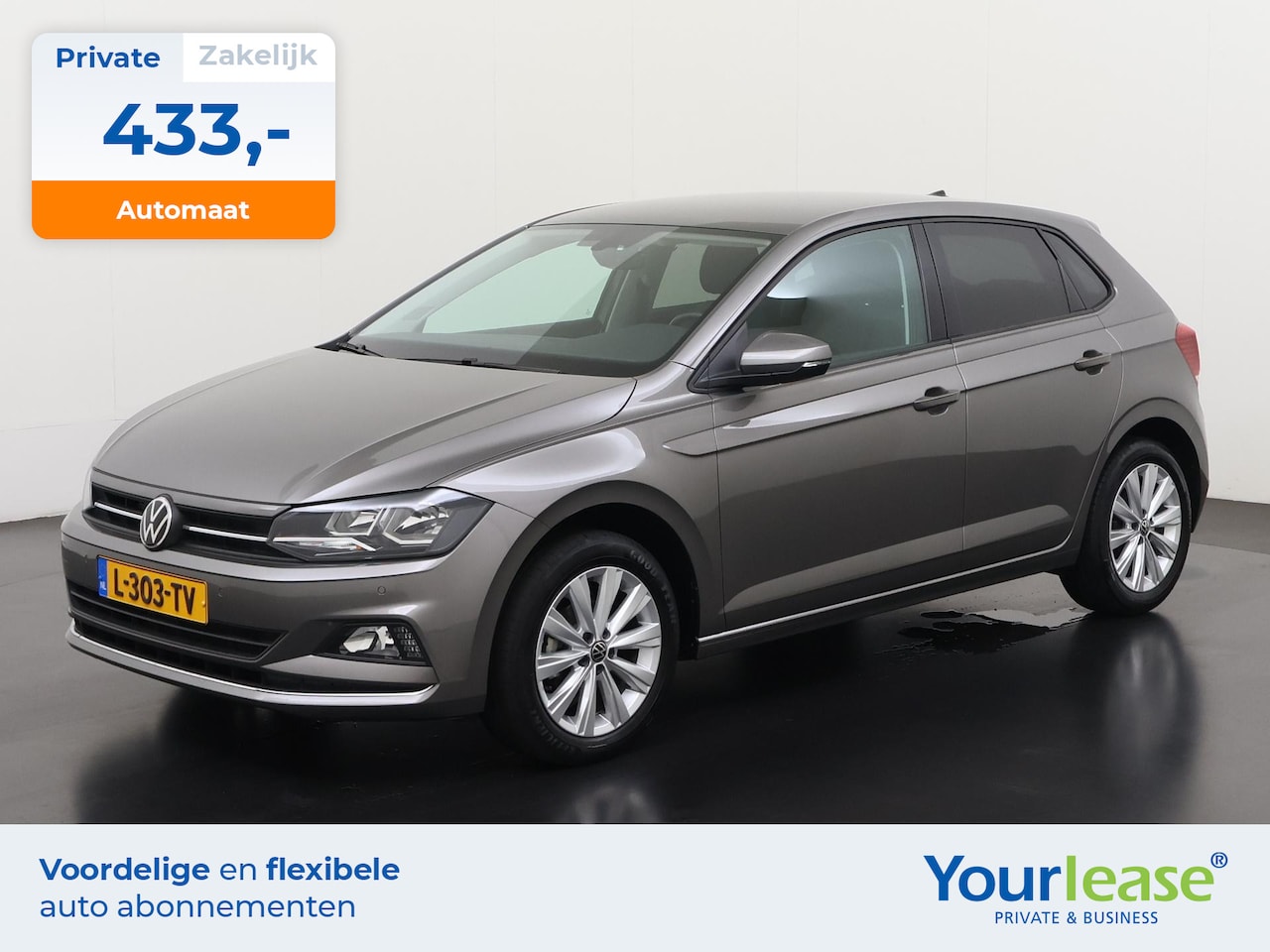 Volkswagen Polo - 1.0 TSI Highline DSG | All-in 433,- Private Lease | Direct uit voorraad - AutoWereld.nl