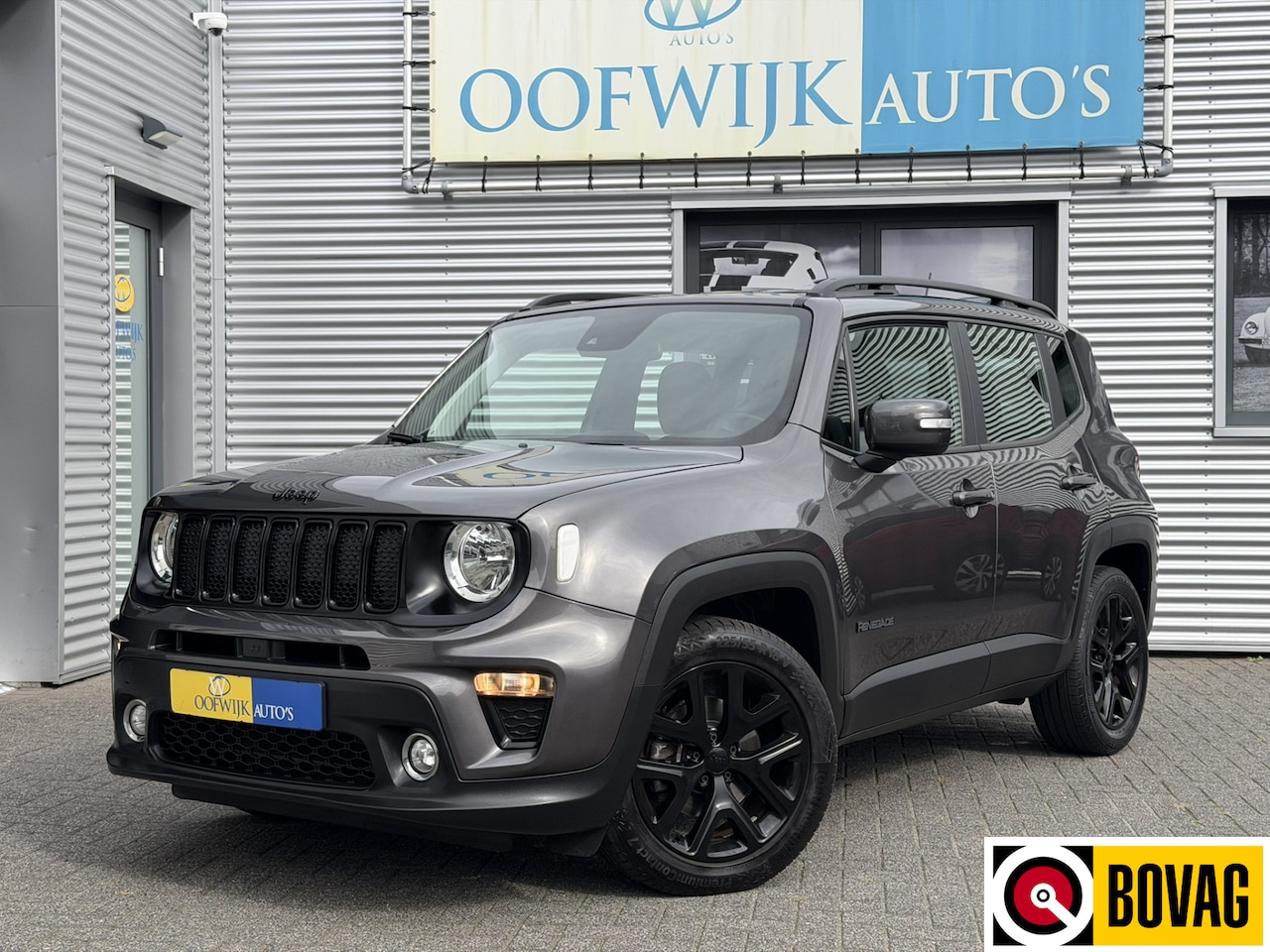 Jeep Renegade - 1.3T-e Limited Automaat Clima Navi CarPlay Keyless-Go - AutoWereld.nl