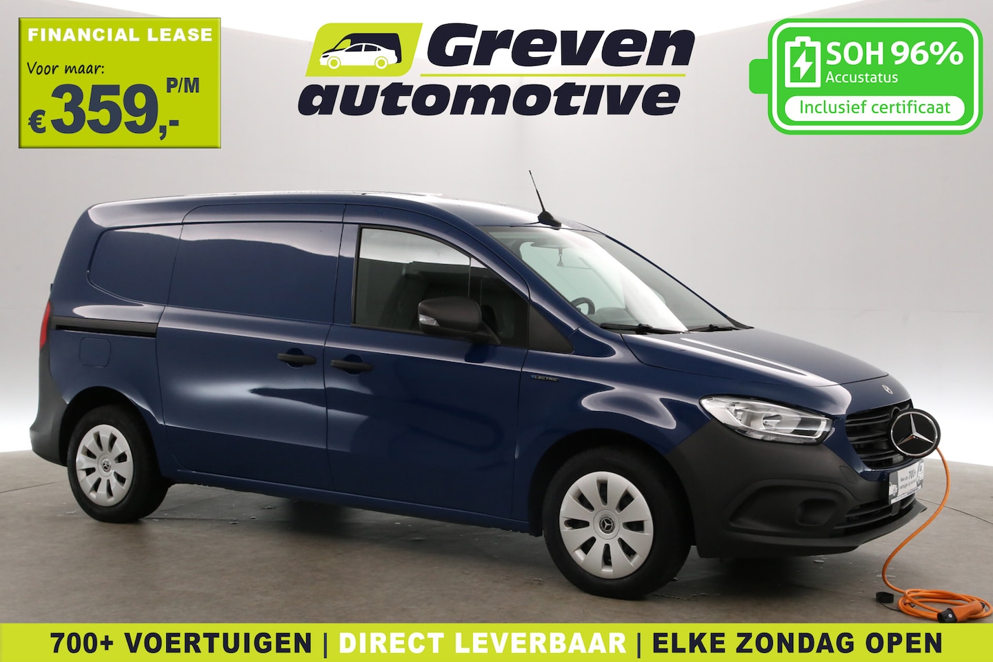 Mercedes-Benz E-klasse - e-Citan 45 kWh 122PK Lang | SOH 96% | Clima | Cruise | Carplay | Parkeersens. - AutoWereld.nl