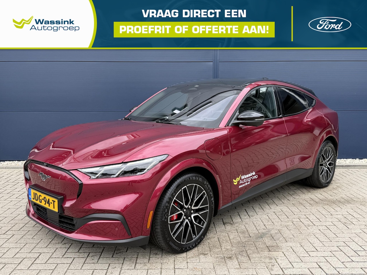 Ford Mustang Mach-E - Extended Premium RWD 88 kWh Navigatie | Apple Carplay /Android Auto | B&O | Climate Contro - AutoWereld.nl