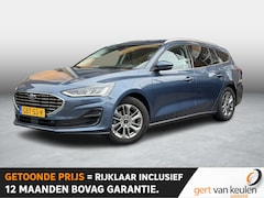 Ford Focus Wagon - 1.0 EcoBoost Hybrid 155pk AUTOMAAT TITANIUM/NAVI/LED/LMV/NL-AUTO