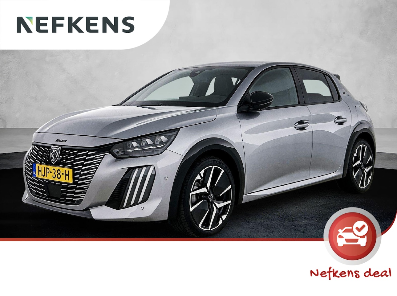 Peugeot 208 - GT Hybrid 145pk Automaat | Navigatie | 360° Camera | Climate Control | Adaptieve Cruise Co - AutoWereld.nl