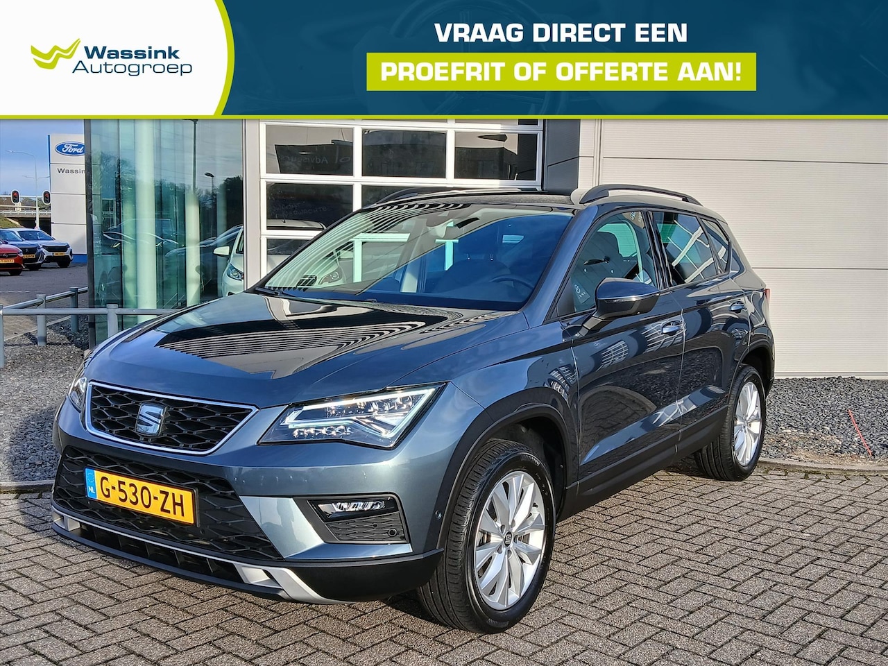 SEAT Ateca - EcoTSI 115 pk Style Business Intense | Trekhaak | Camera | AndroidAuto en Apple CarPlay | - AutoWereld.nl