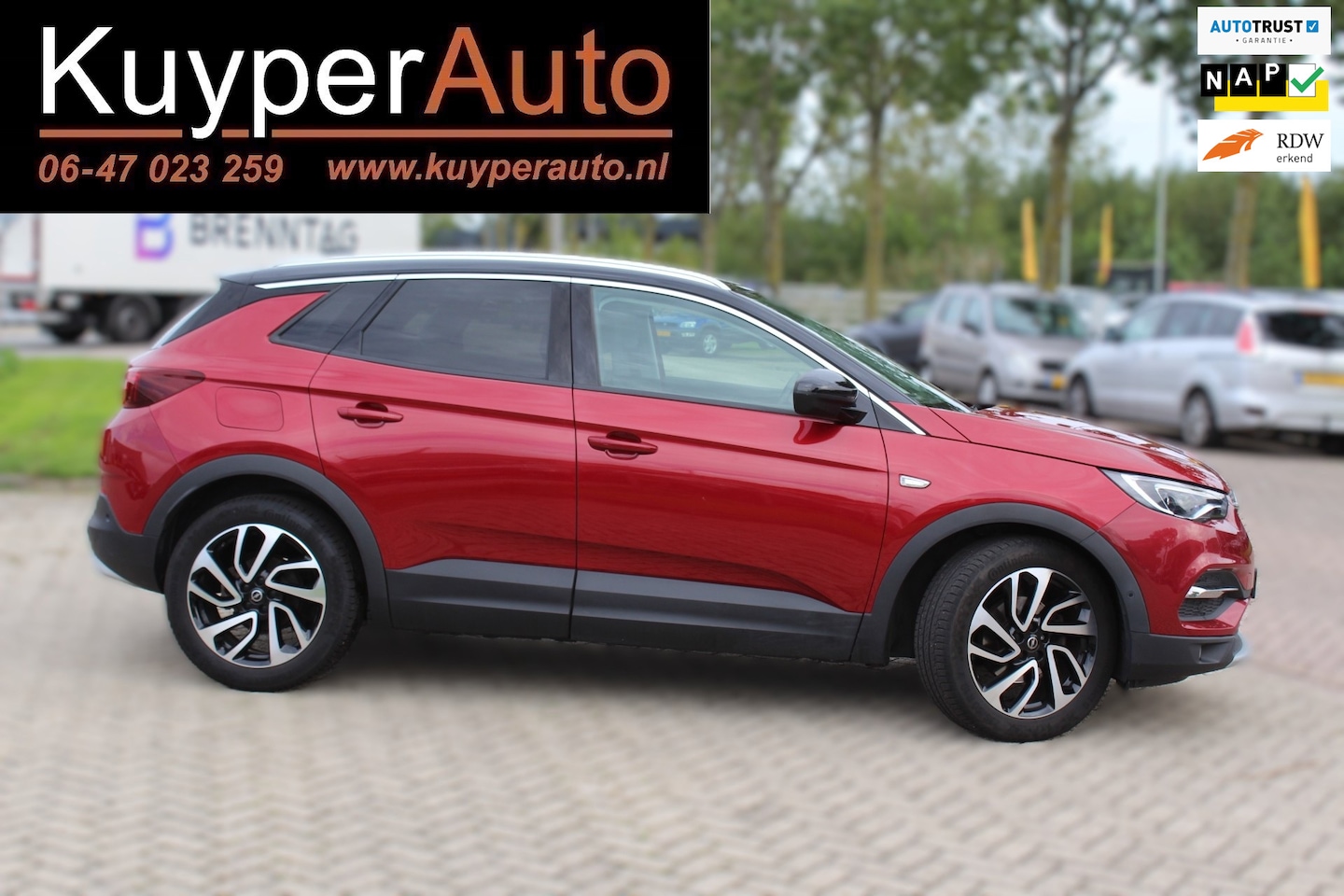 Opel Grandland X - 1.2 Turbo Innovation NAP AUTOMAAT CAMERA LEDER TREKHAAK - AutoWereld.nl