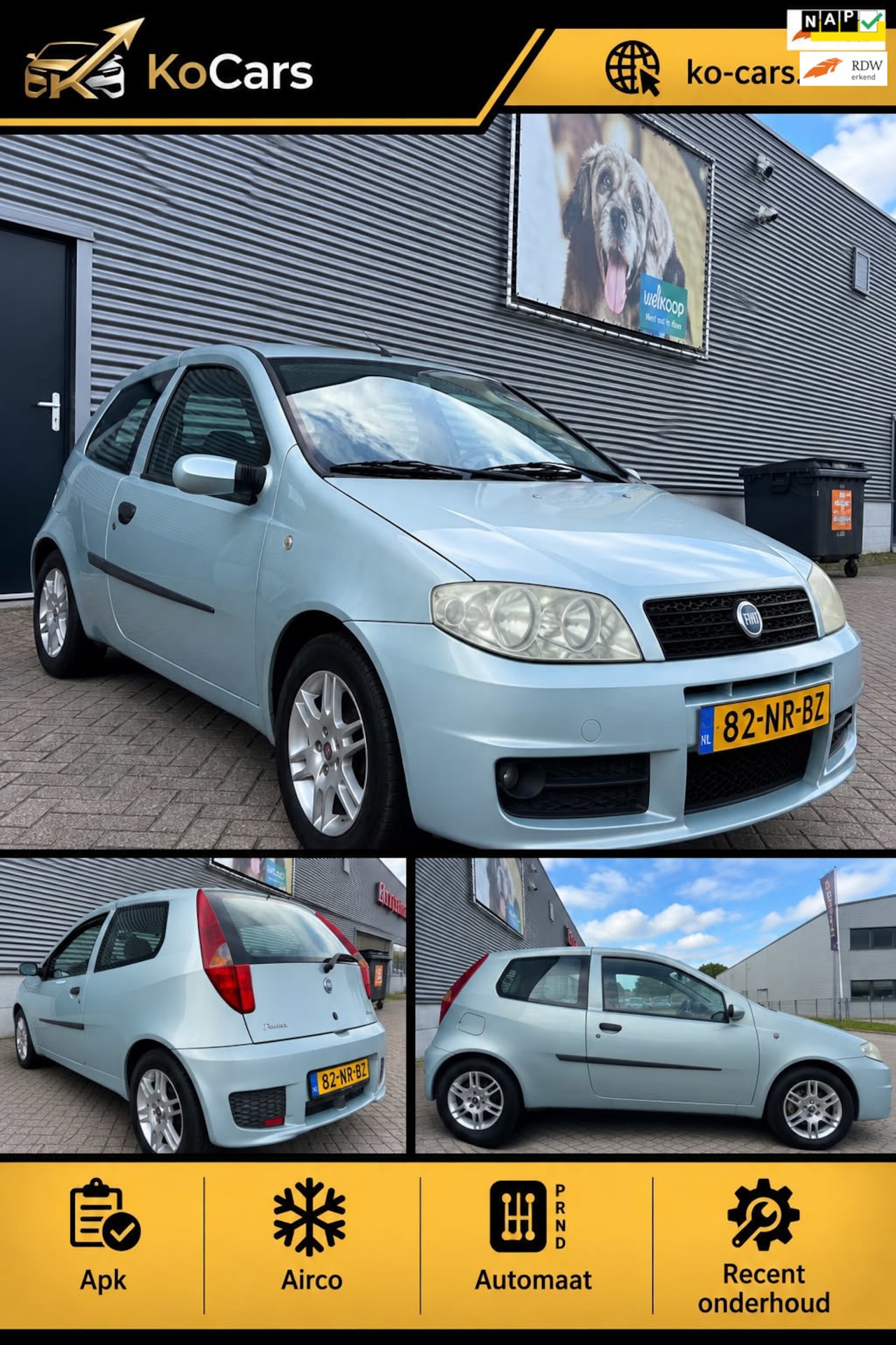 Fiat Punto - / Apk / Airco / Automaat - AutoWereld.nl