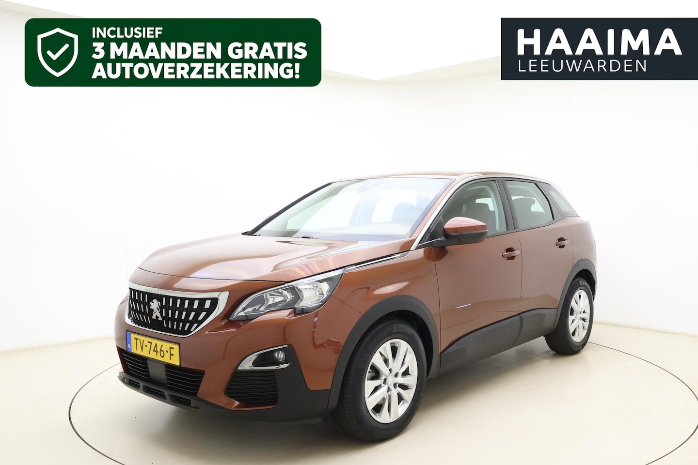 Peugeot 3008 - 1.2 PureTech Blue Lease Executive Camera l Climate Control l Cruise Control l Apple Carpla - AutoWereld.nl