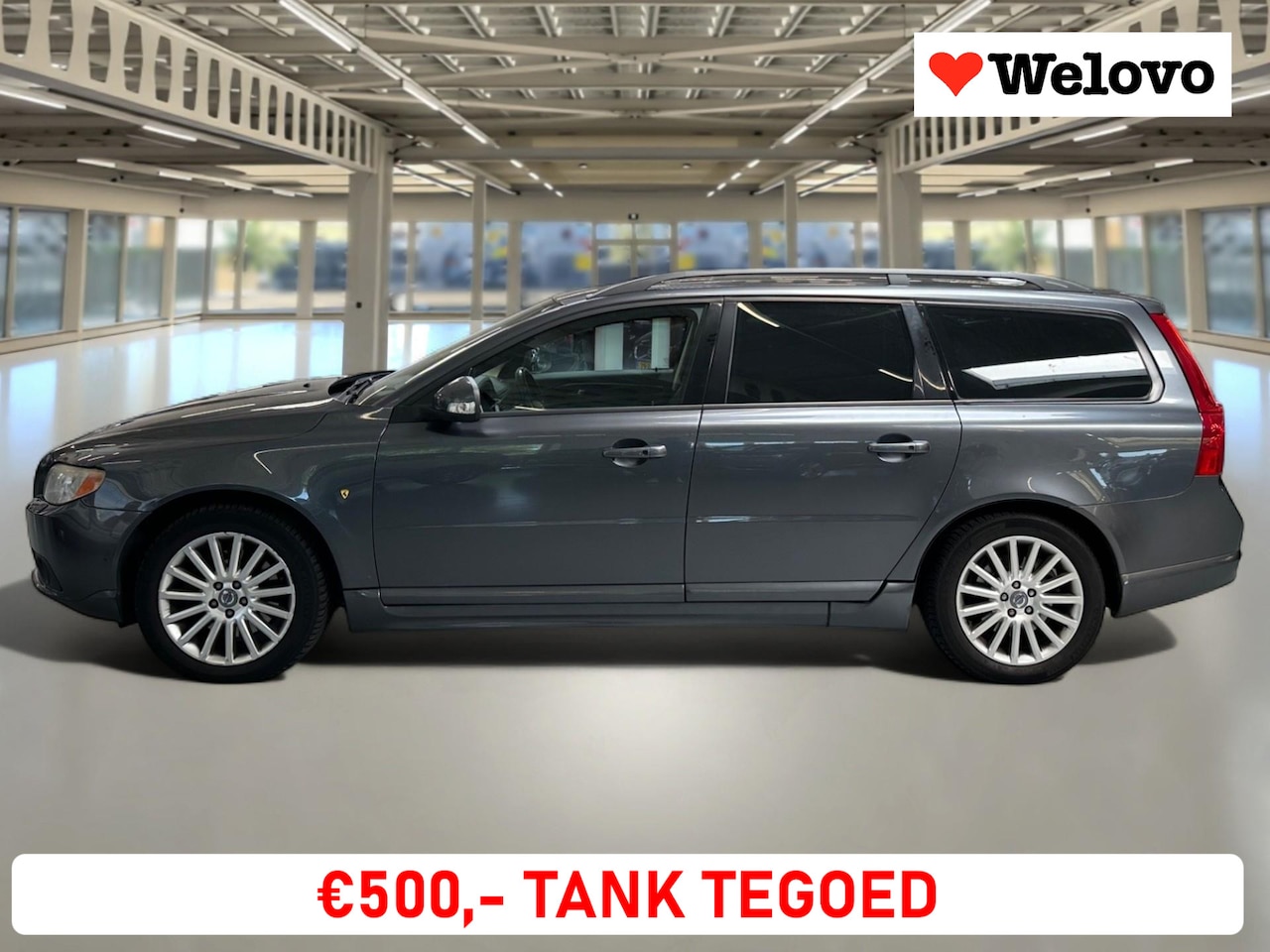 Volvo V70 - 3.0 T6 AWD Momentum Garantie, rijklaar, Stoel ventilatie,Schuifdak,Adaptive Cruise,Zeer co - AutoWereld.nl