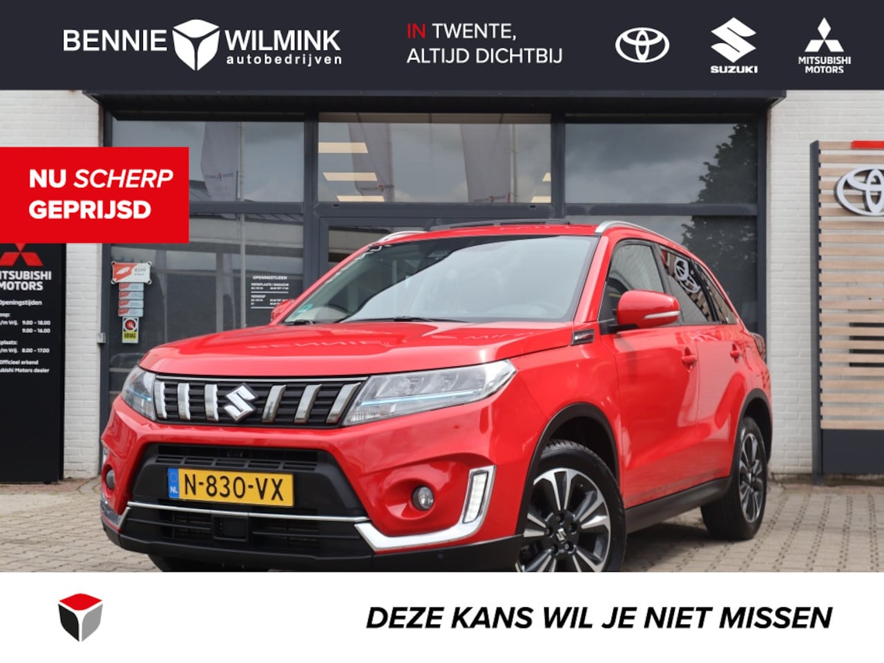 Suzuki Vitara - 1.4 BoosterJet Style Hybrid | Panoramadak | Carplay | All Season - AutoWereld.nl