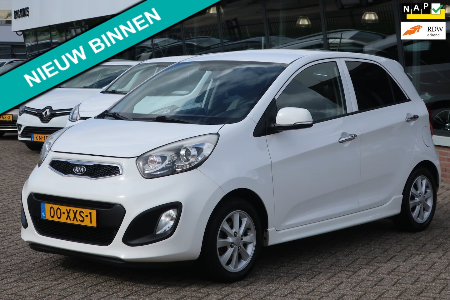 Kia Picanto - 1.0 CVVT R-SportbyKia. LED_LMV_A/C - AutoWereld.nl