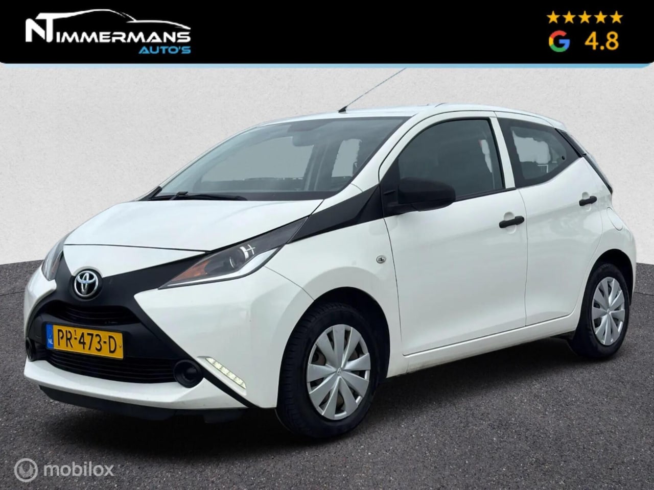 Toyota Aygo - 1.0 VVT-i x|GOED ONDERHOUDEN|AIRCO|BLUETOOTH|NL-AUTO - AutoWereld.nl