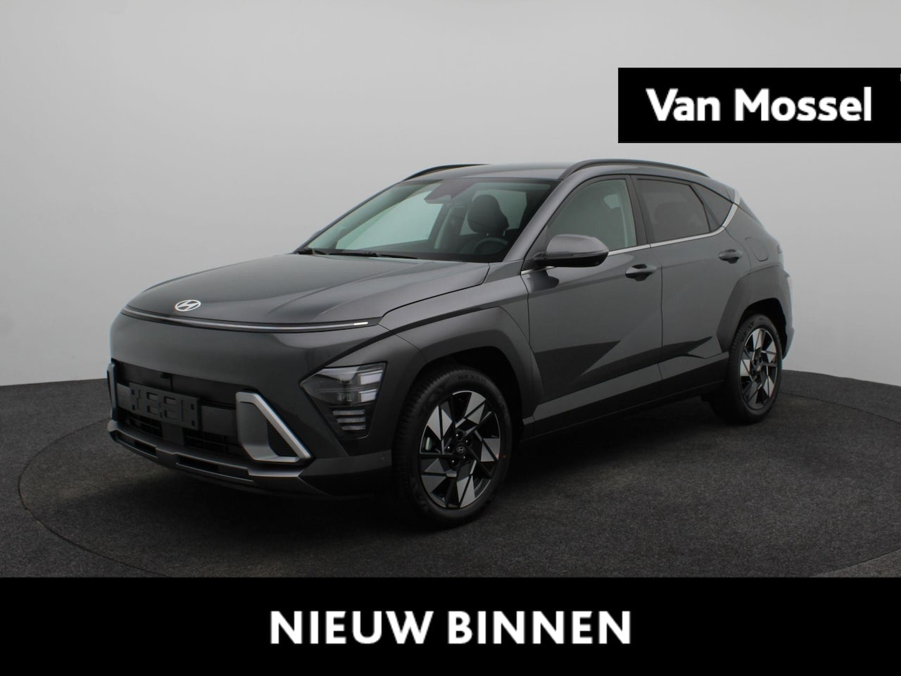 Hyundai Kona - 1.6 GDI HEV Premium | Lederen bekleding | Stoelverkoeling | Stoelverwarming | Stuurverwarm - AutoWereld.nl