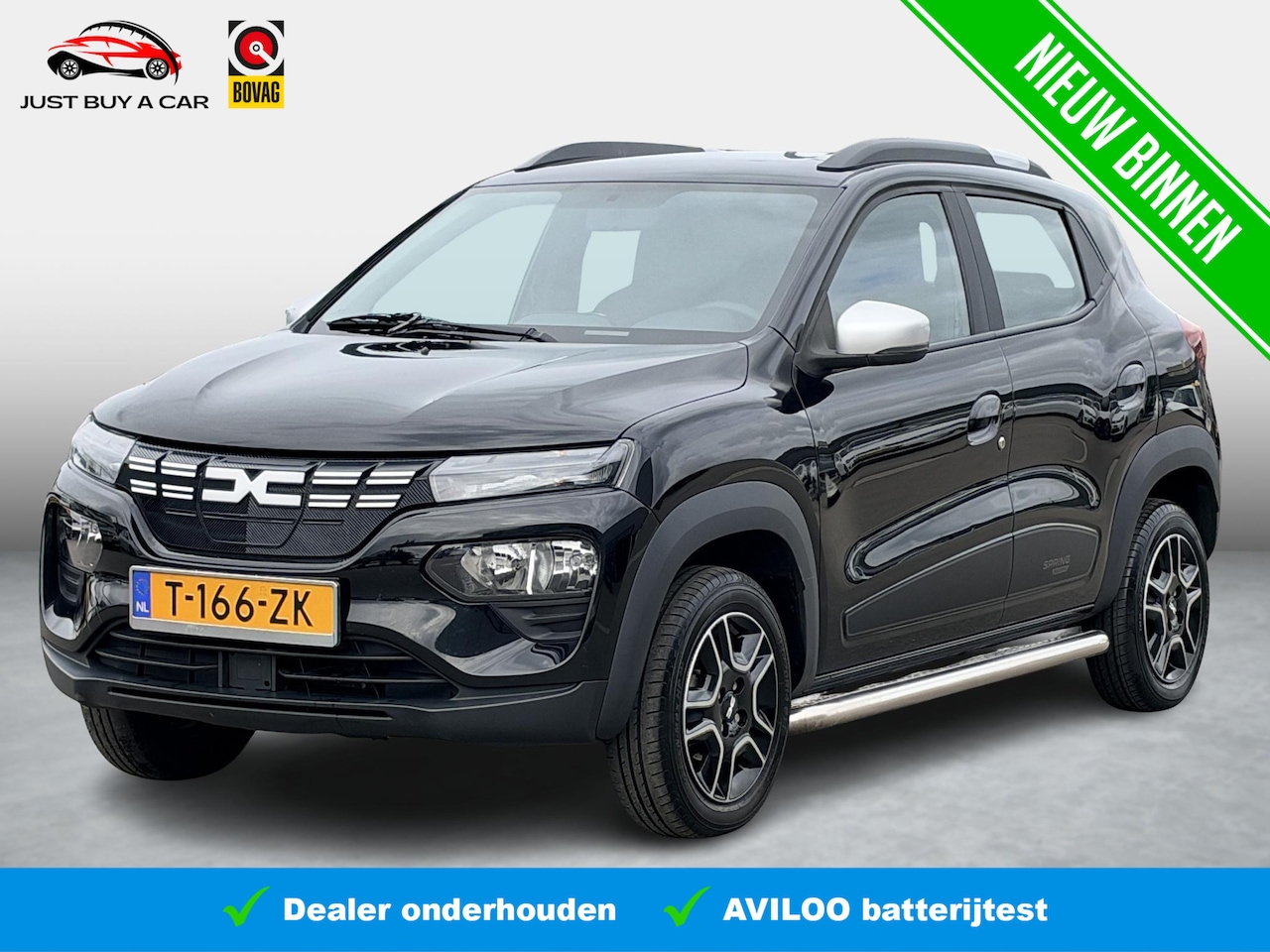 Dacia Spring - Expression 27 kWh SoH 93,1% | Apple & Android | Navigatie | Lederen Bekleding | NL Auto | - AutoWereld.nl