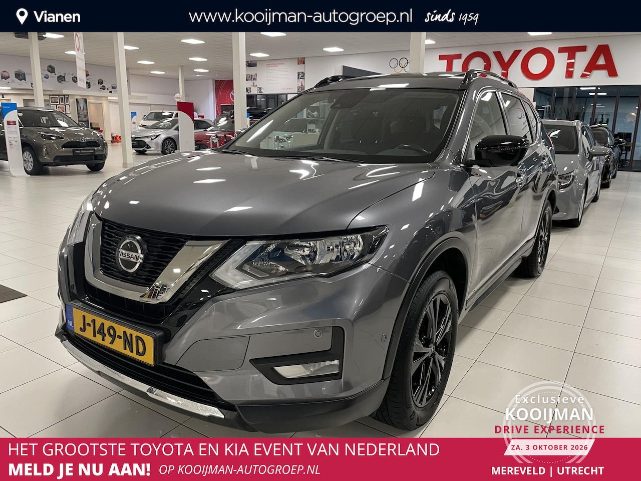 Nissan X-Trail - 1.3 DIG-T N-Tec automaat, NL Auto slechts 76639 KM! 360" camera, DAB+ full option - AutoWereld.nl