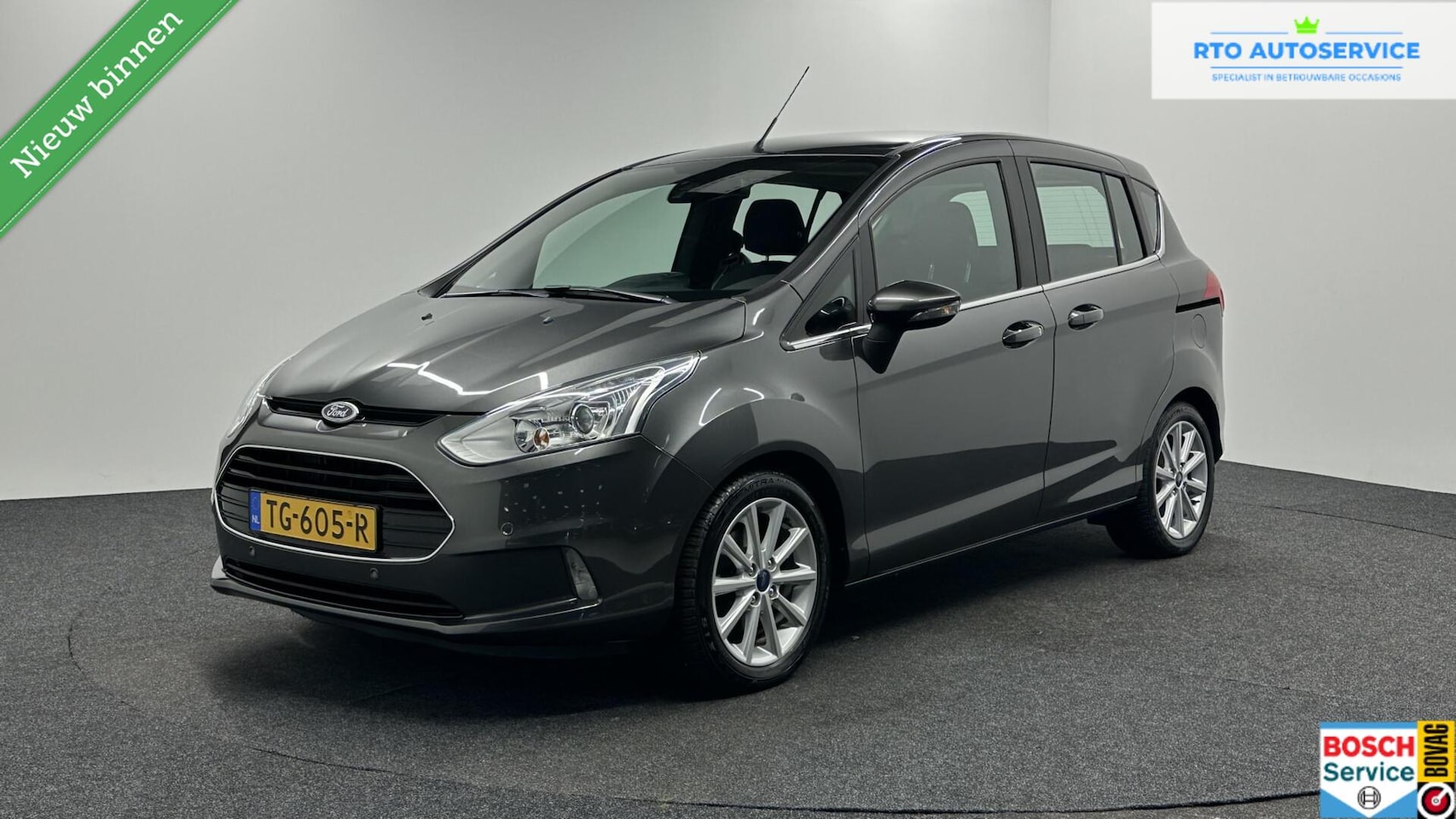 Ford B-Max - 1.0 EcoBoost Titanium TREKHAAK LM ECC CRUISE 74000 KM. - AutoWereld.nl