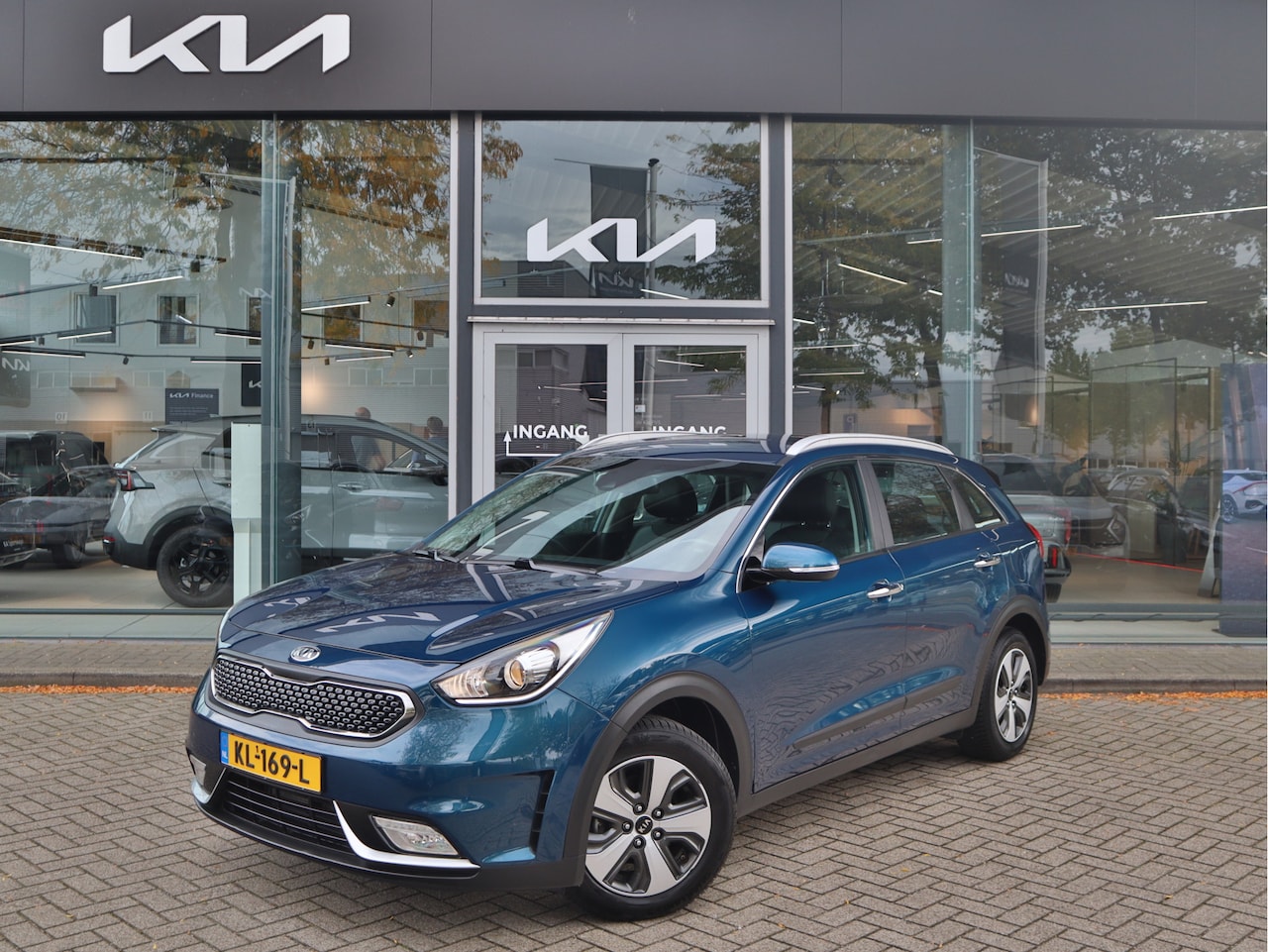 Kia Niro - 1.6 GDi Hybrid First Edition | Navigatie | Camera | ECC-Airco | Tot 10jr. Garantie | - AutoWereld.nl