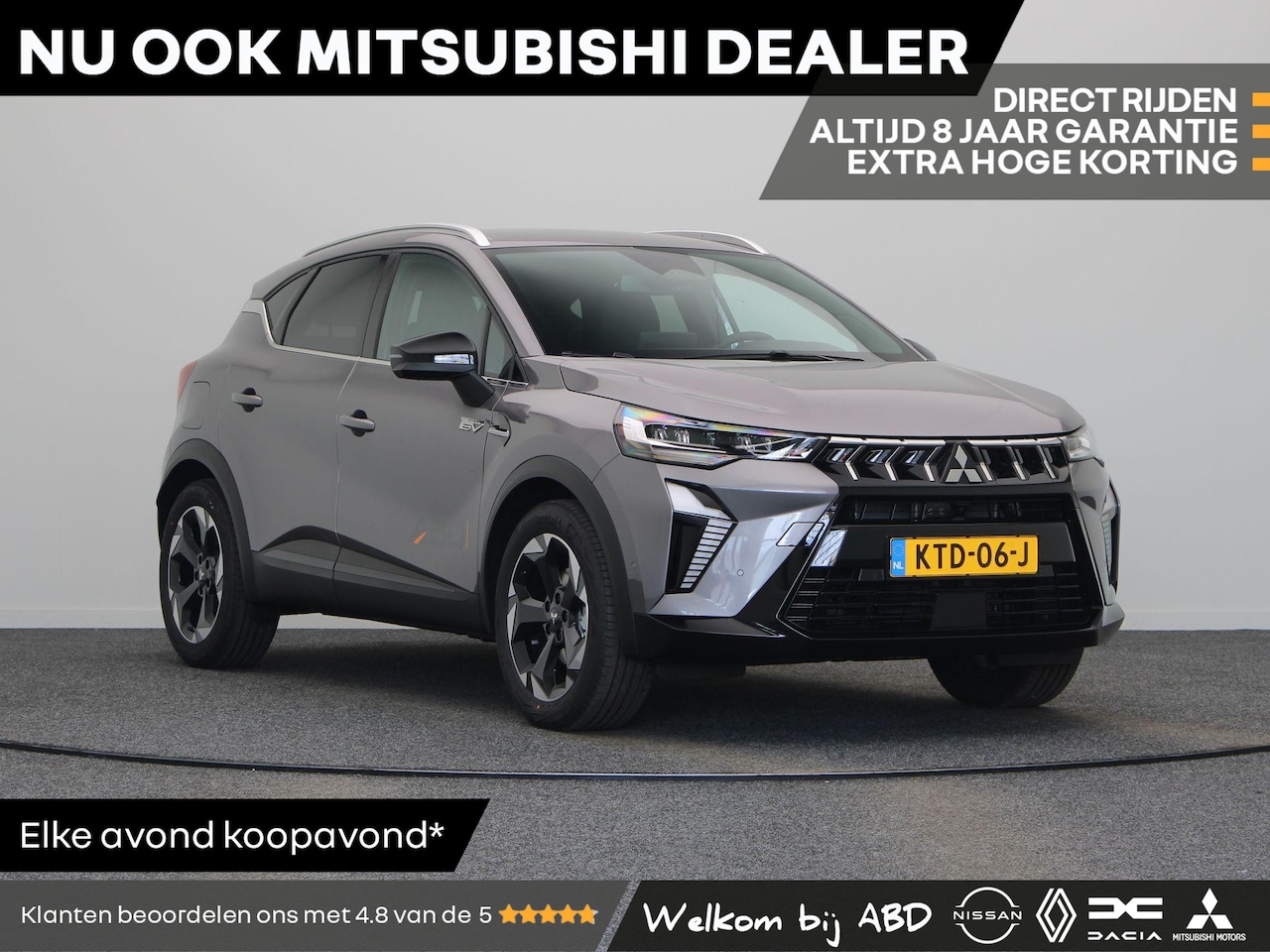 Mitsubishi ASX - 1.8 HEV AT Executive | Adaptieve Cruise Control | Stoel, Stuur en Voorruitverwarming | Ron - AutoWereld.nl