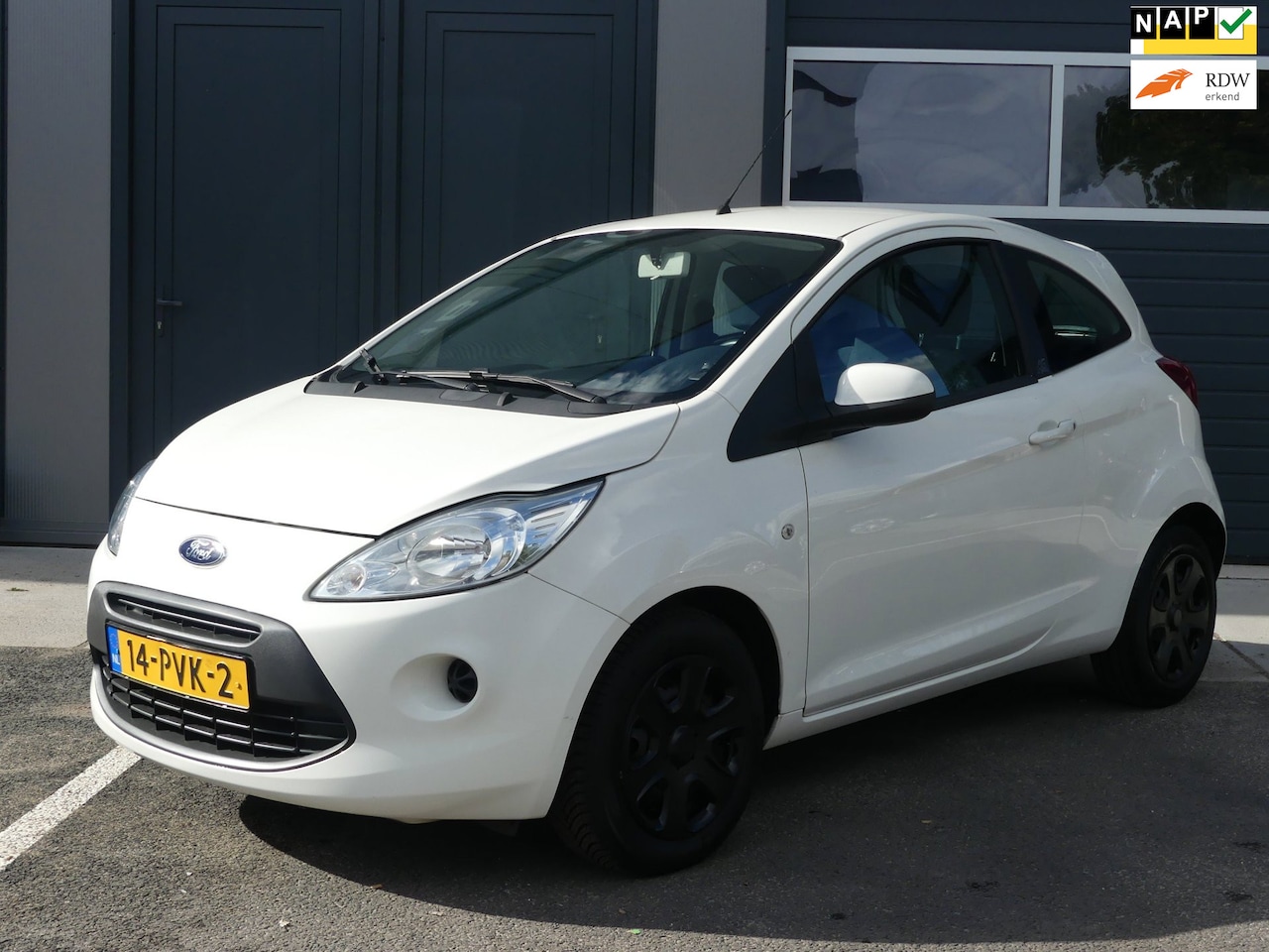 Ford Ka - 1.2 Comfort Airco Centr.+ Afsb. Elektr. Ramen Dealer Onderhouden Unieke Km Stand NAP - AutoWereld.nl