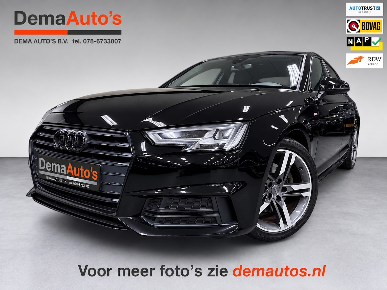 Audi A4 Limousine - 1.4 TFSI Sport S line edition 2X S-LINE NAVI/ECC/PDC/CRUISE/LED/// - AutoWereld.nl