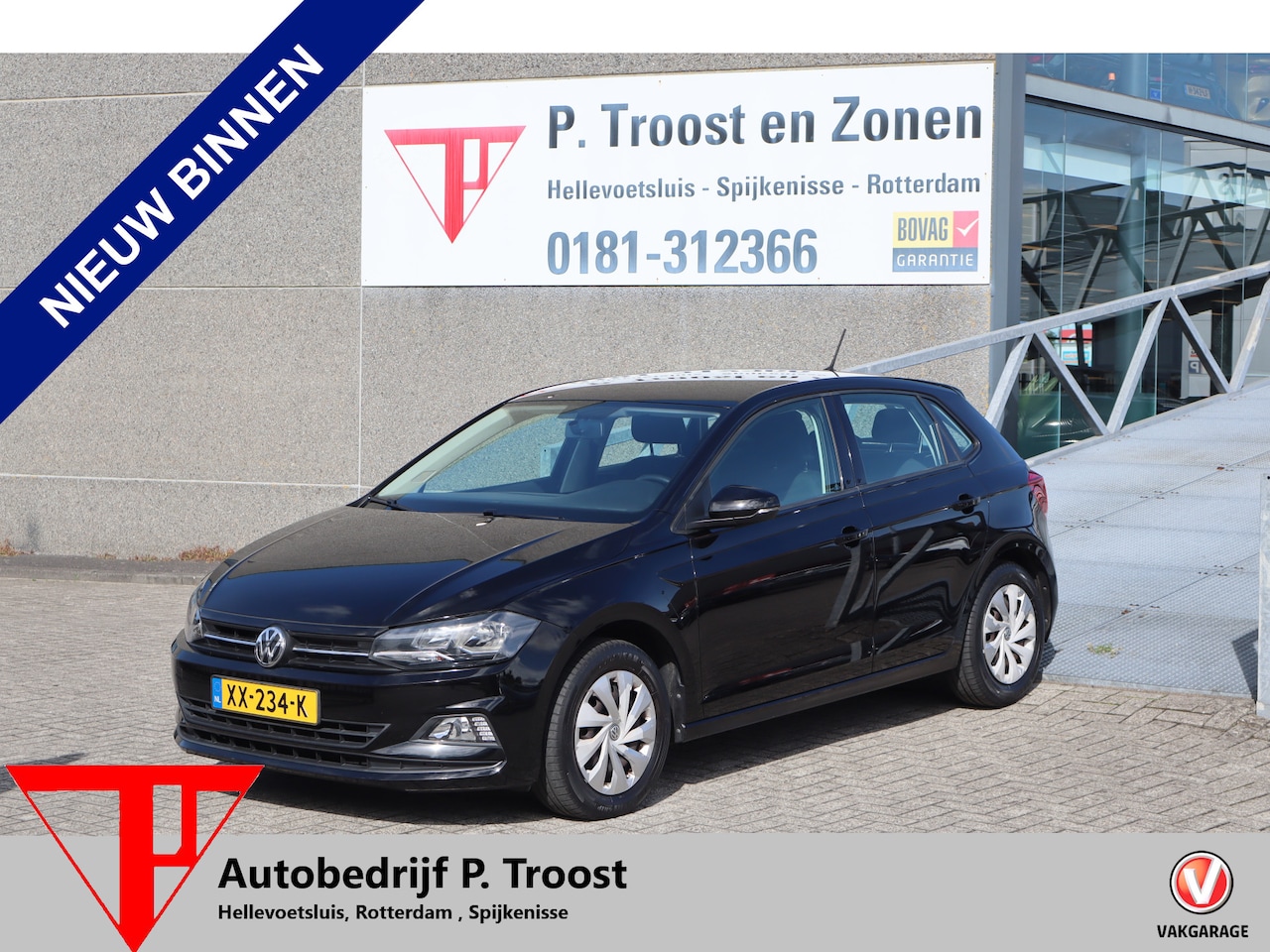 Volkswagen Polo - 1.0 TSI Comfortline Nederlandse auto/Adaptieve cruise control/Airco/Elektrische ramen/Mult - AutoWereld.nl