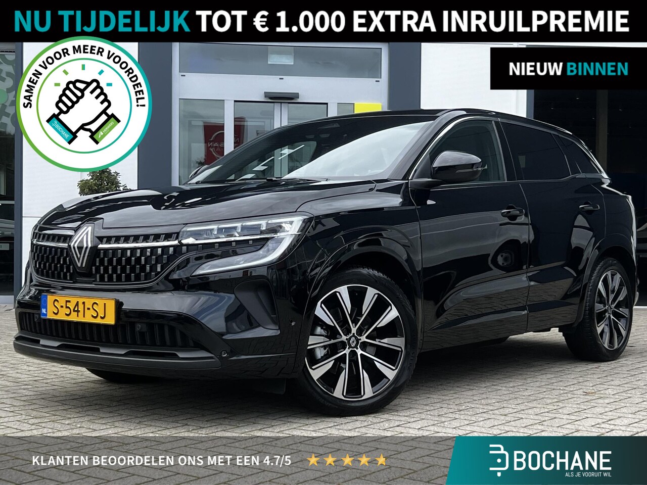 Renault Austral - 1.2 E-Tech full hybrid 200 techno | Trekhaak | All season banden | - AutoWereld.nl