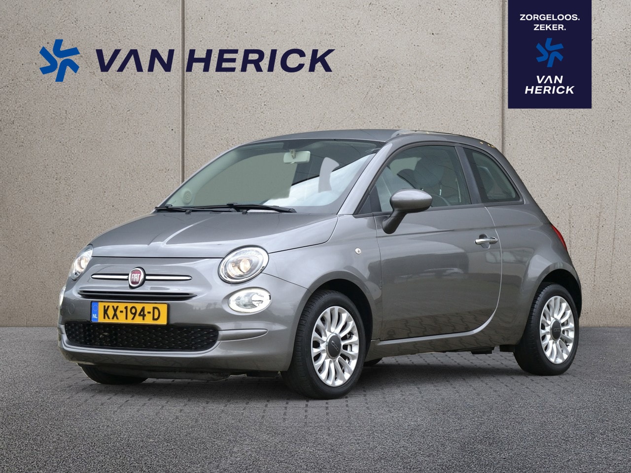 Fiat 500 - 0.9 TwinAir Turbo 80PK Popstar | Airco | LM velgen | NAP - AutoWereld.nl