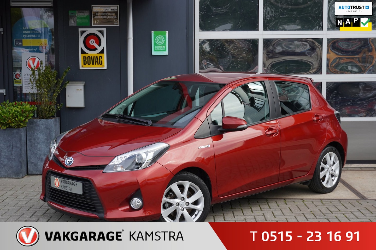 Toyota Yaris - 1.5 Full Hybrid Dynamic NAP Navi/Cruise/Clima - AutoWereld.nl