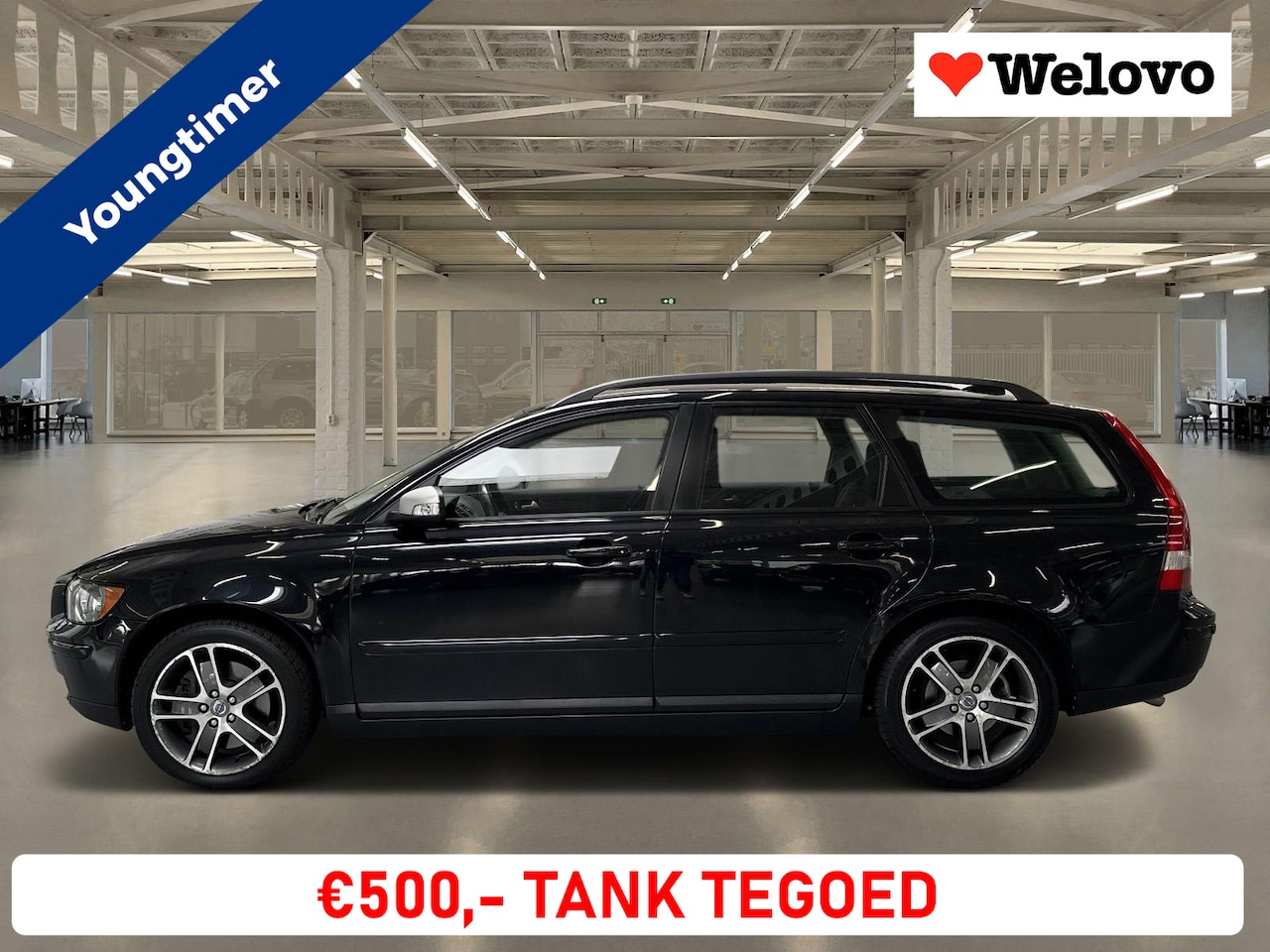 Volvo V50 - 2.5 T5 Kinetic Garantie, rijklaar, automaat!! - AutoWereld.nl