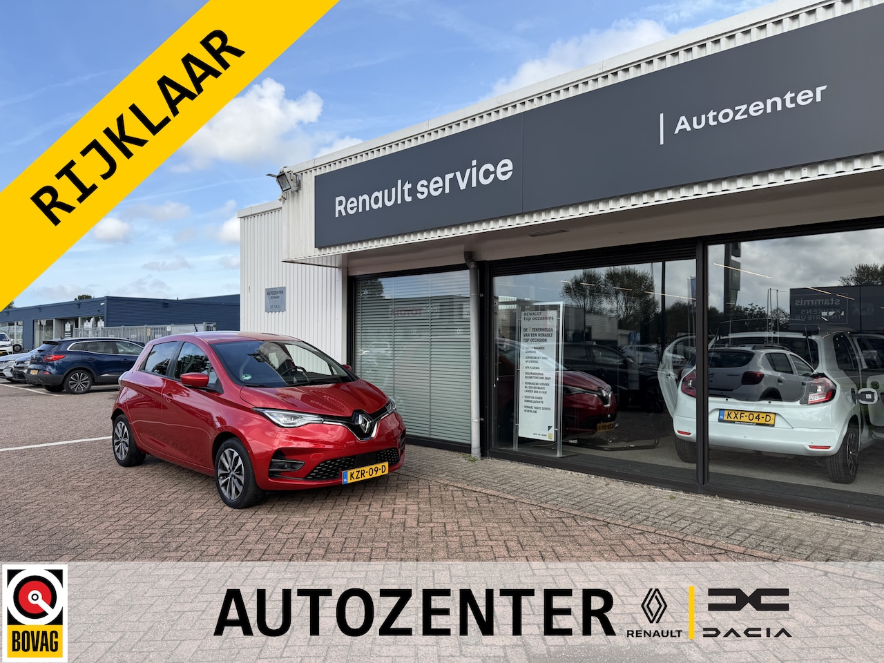 Renault Zoe - R135 Intens 52 kWh koopaccu SoH 95,1% | dodehoek | camera | sensoren v+a | stoel- en stuur - AutoWereld.nl