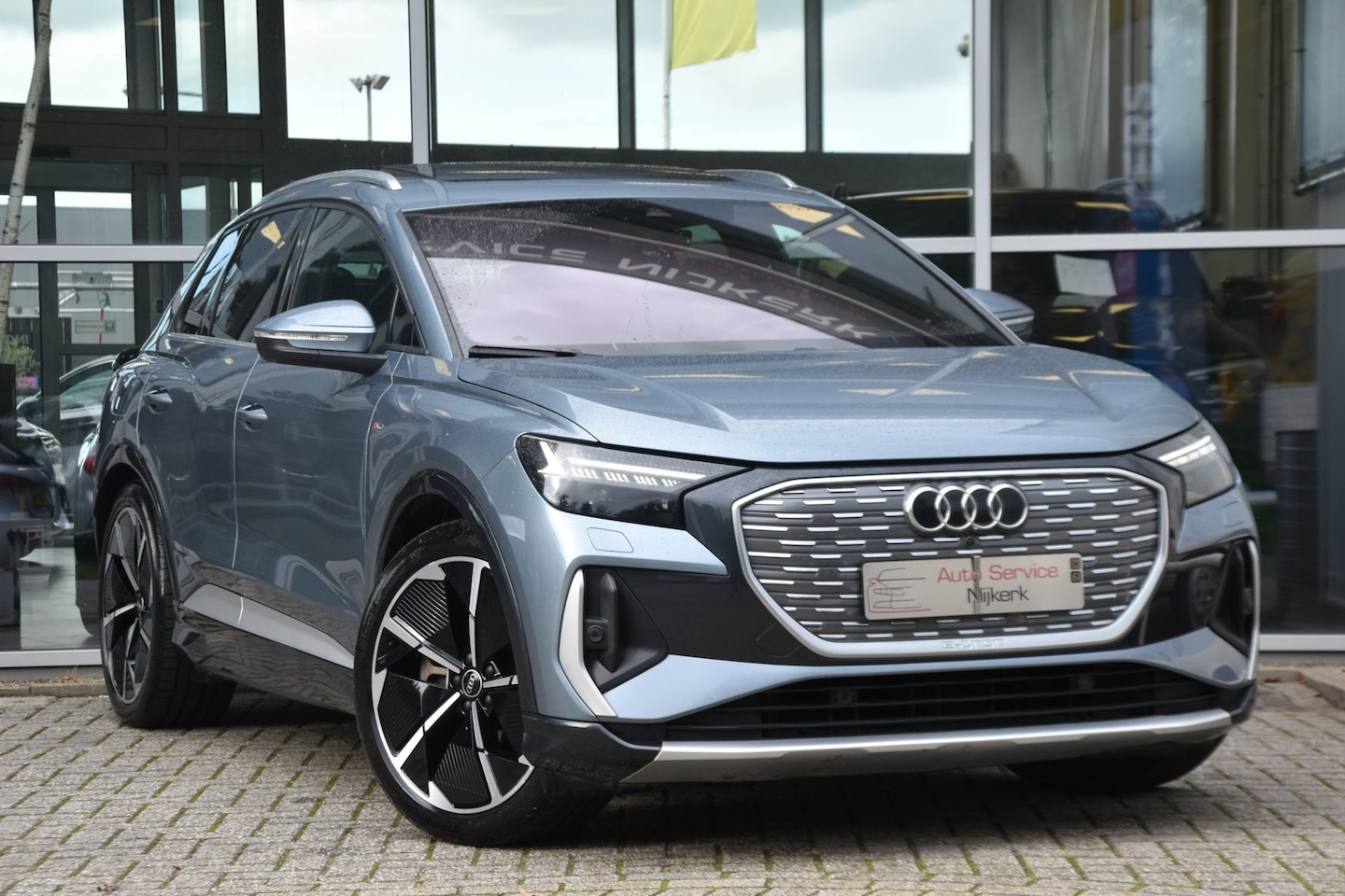 Audi Q4 e-tron - 50 quattro Launch edition S Competition 77 kWh 94 SOH Pano. dak Leder Camera - AutoWereld.nl