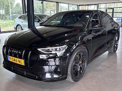 Audi e-tron Sportback - 55 quattro Black ed. Advanced edition Plus 95 kWh leer/cam/21inch/