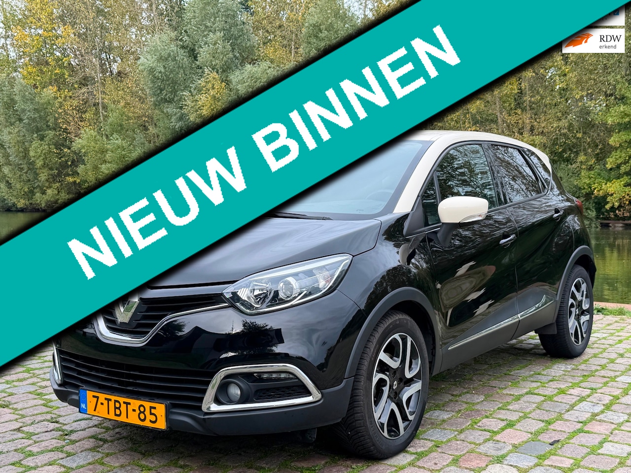 Renault Captur - 1.2 TCe Dynamique AUTOMAAT 2e eigenaar airco elek ramen cruis control navigatie - AutoWereld.nl