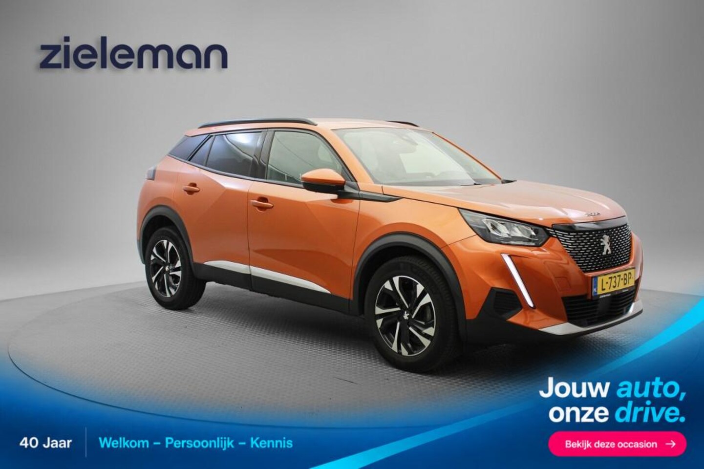 Peugeot 2008 - 1.2 PureTech Allure - Carplay, Clima, Cruise, Half Leer - AutoWereld.nl