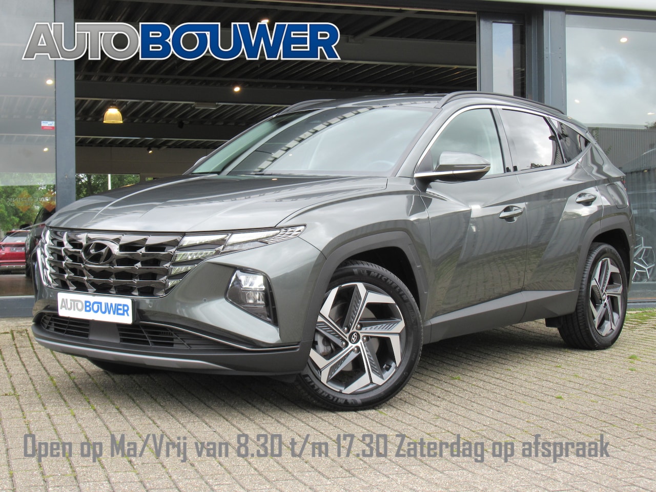 Hyundai Tucson - 1.6 T-GDI HEV Comfort Smart 1e eigen | dealer onderh | 1650 KG tr.gewicht | 19"inch - AutoWereld.nl