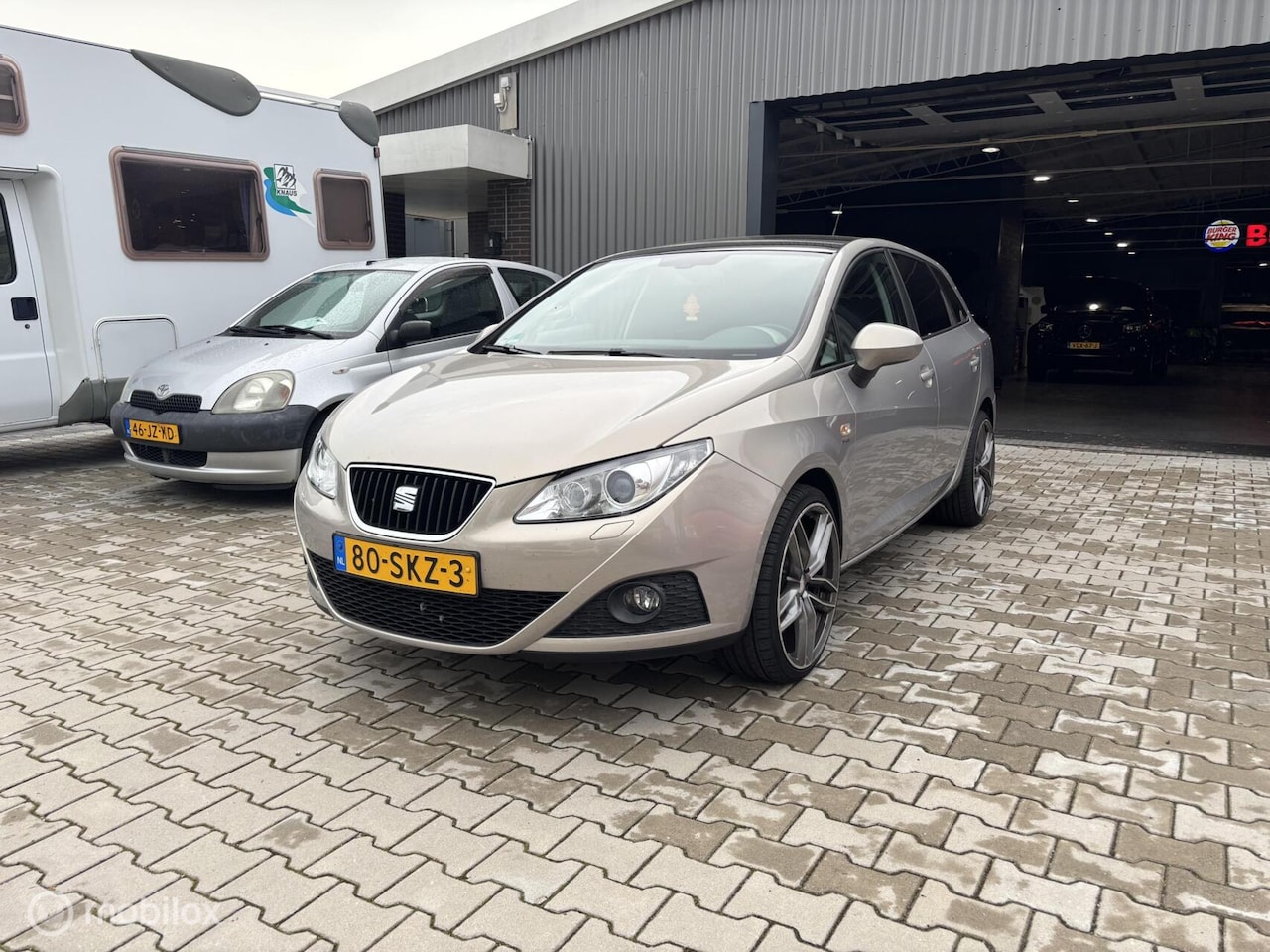 SEAT Ibiza ST - 1.2 TSI Sport AUTOMAAT Airco Cruise Leder Pano - AutoWereld.nl