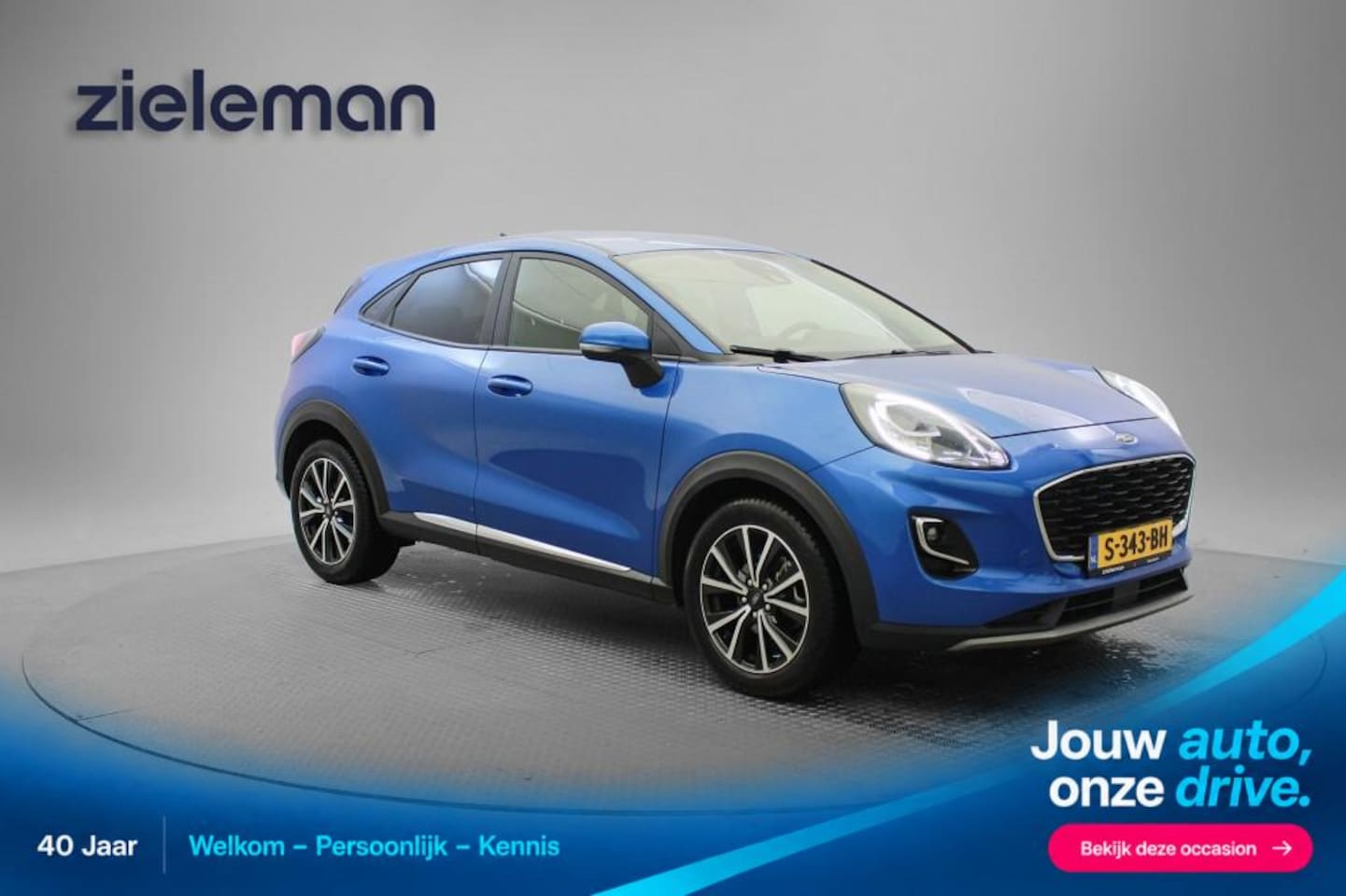 Ford Puma - 1.0 EcoBoost Hybrid Titanium - Carplay, Navi, Cruise - AutoWereld.nl