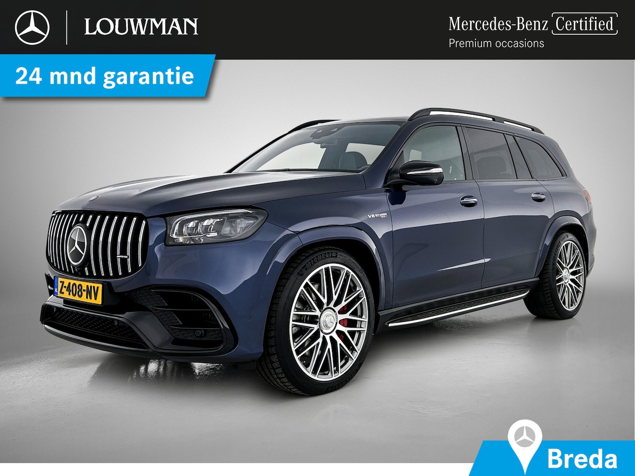 Mercedes-Benz GLS - AMG 63 4MATIC+ | Panoramadak | Alarm | Elek. stoelen incl. geheugen | 360°-camera | Inclus - AutoWereld.nl