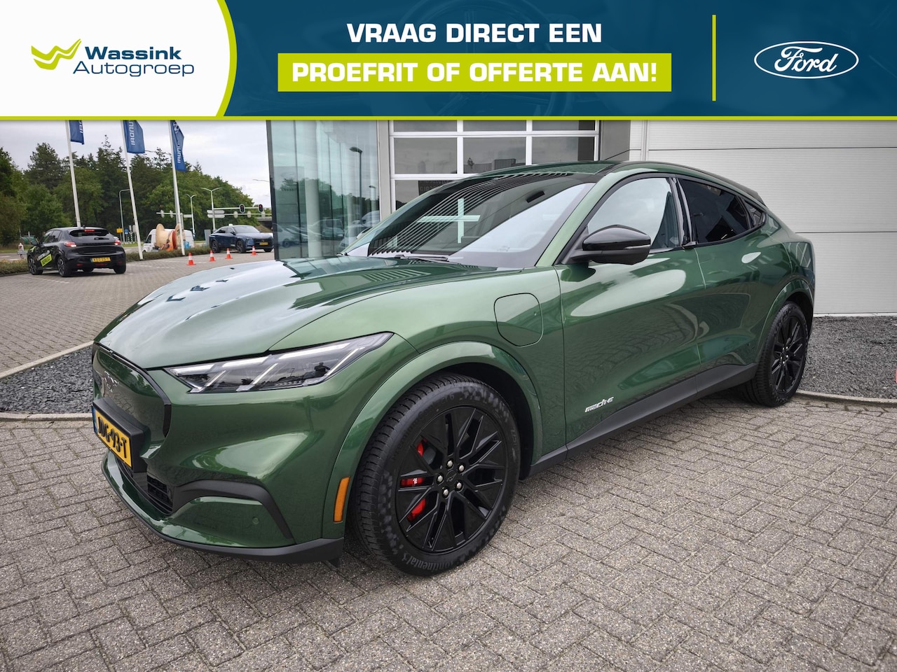 Ford Mustang Mach-E - Extended Premium RWD 88 kWh 610km WLTP | 360 Camera | Adaptiver cruise | Elektrische stoel - AutoWereld.nl
