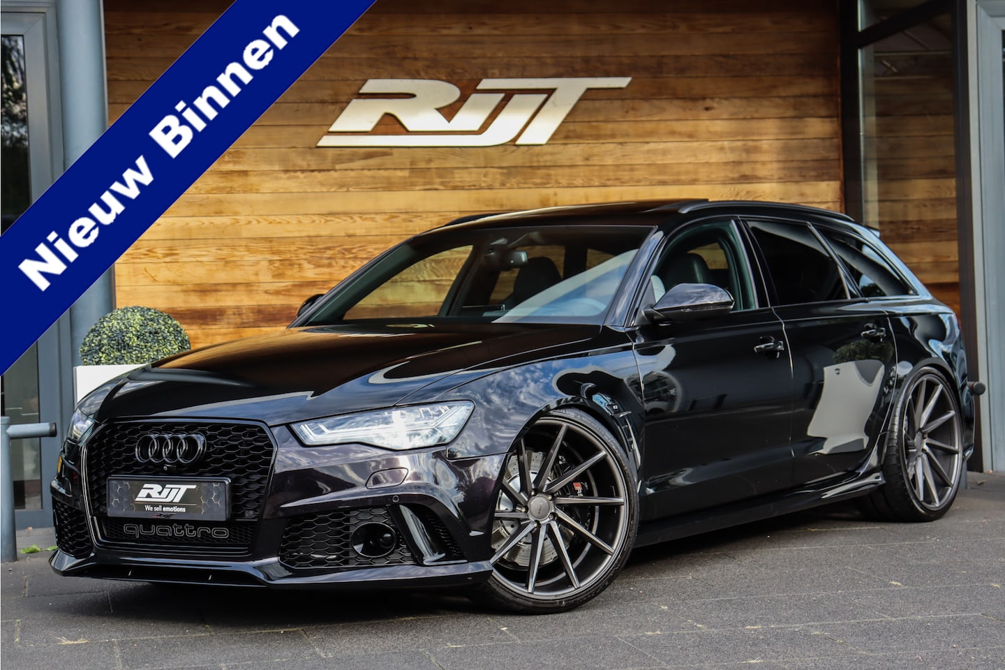 Audi RS6 - 4.0 V8 MTM-700 / ABT **KW onderstel/22"/Pano/HUD/360/Bose** - AutoWereld.nl