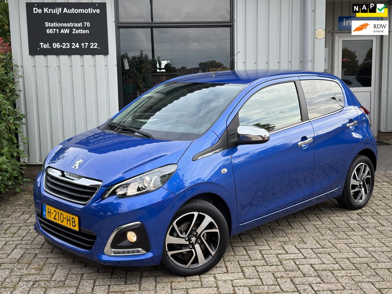 Peugeot 108 - 1.0 e-VTi Allure!|CARPLAY|CAMERA|CLIMATE CONTROL|PRIVACY GLAS|NL-AUTO|CRUISE|NAP - AutoWereld.nl