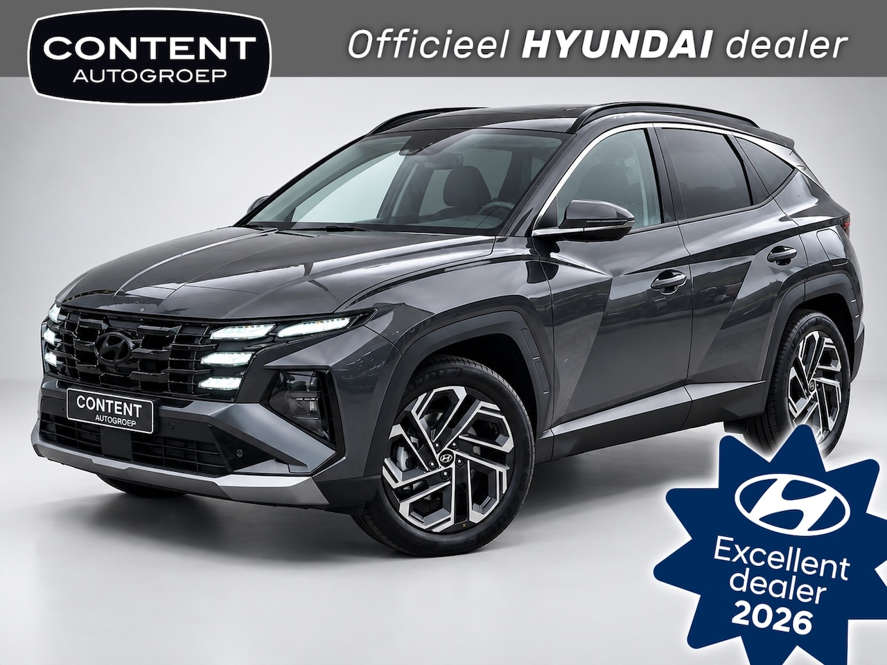 Hyundai Tucson - 1.6 T-GDi HEV Aut Premium I Voorraad deal I 1510kg trekgewicht - AutoWereld.nl