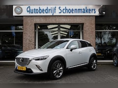 Mazda CX-3 - 2.0 SkyActiv-G 120 GT-Luxury LEER ELEC.MEMORYSTOELEN STOELVERW. HUD/ADD CAMERA DAB NAVI CR