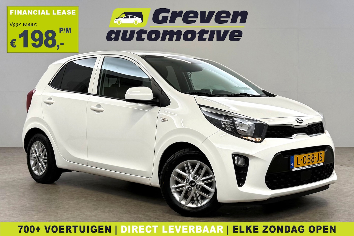 Kia Picanto - 1.0 DPi DynamicLine | Airco | Cruise | Camera | Carplay | NAP - AutoWereld.nl