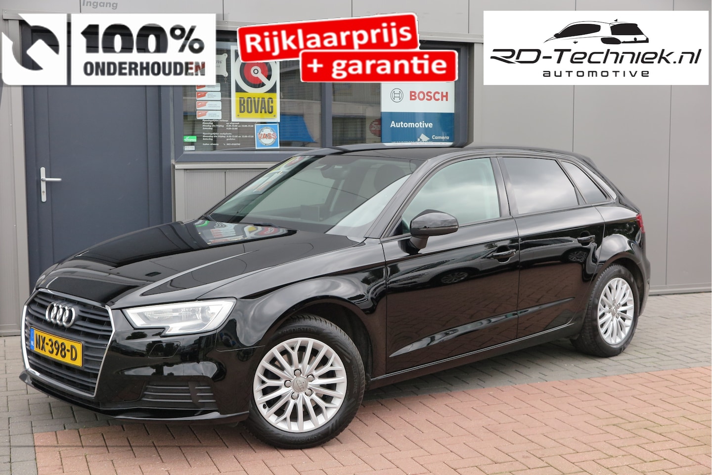 Audi A3 Sportback - 1.4 TFSI CoD 110kw 150PK S-tronic Xenon ,Trekhaak , LMV, Stuurwiel multifunctioneel, etc. - AutoWereld.nl