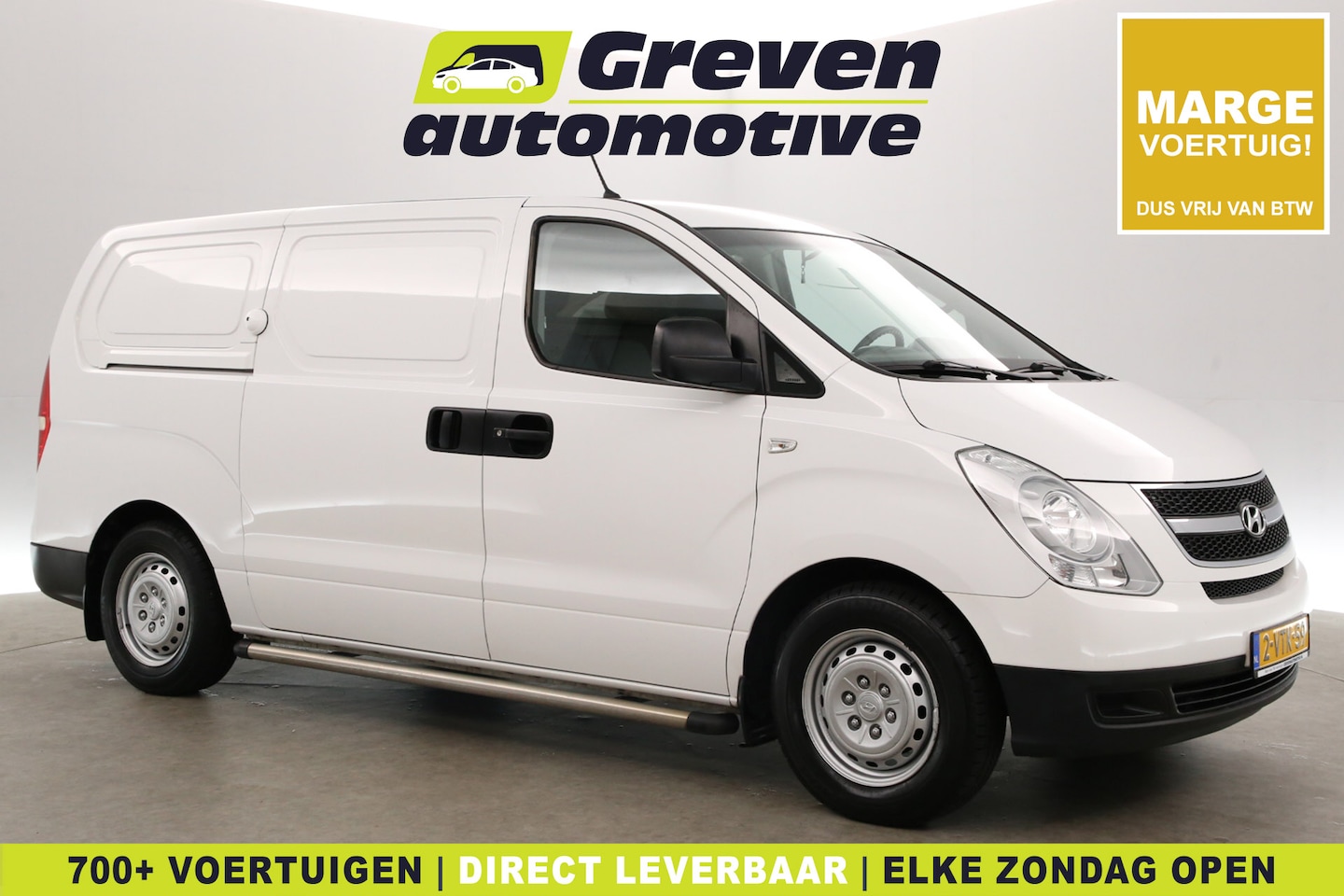 Hyundai H 300 - 2.5 CRDi Dynamic L2H1 | Marge | APK tot 07-2027 | Airco | Camera | 3 Zits | Trekhaak | 2xS - AutoWereld.nl